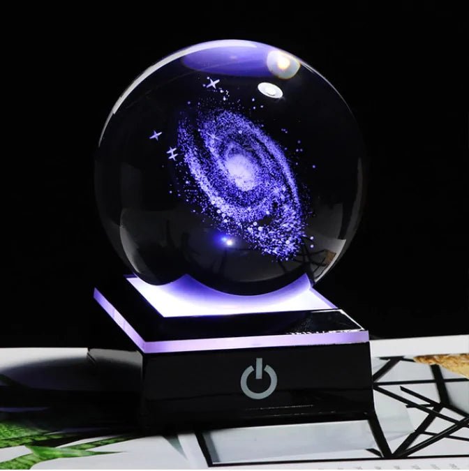 3D Galaxy Miniature Crystal Ball - Homestore Bargains