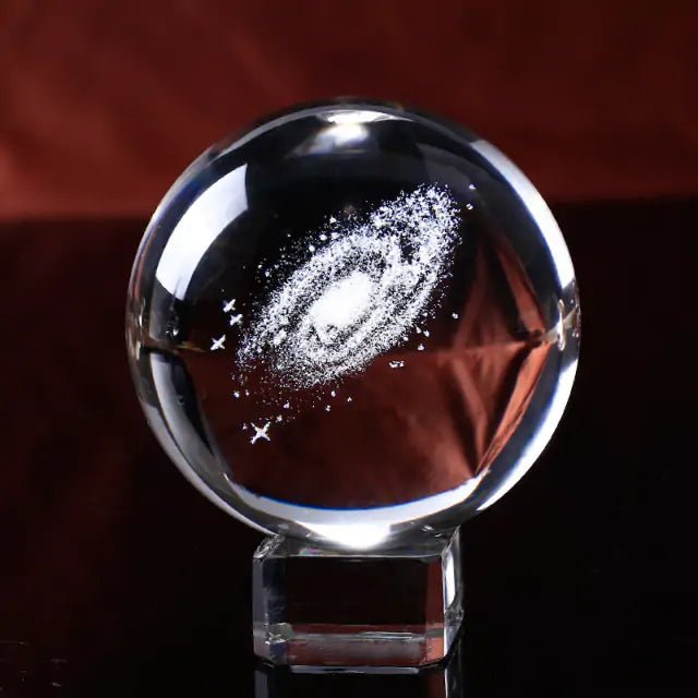 3D Galaxy Miniature Crystal Ball - Homestore Bargains