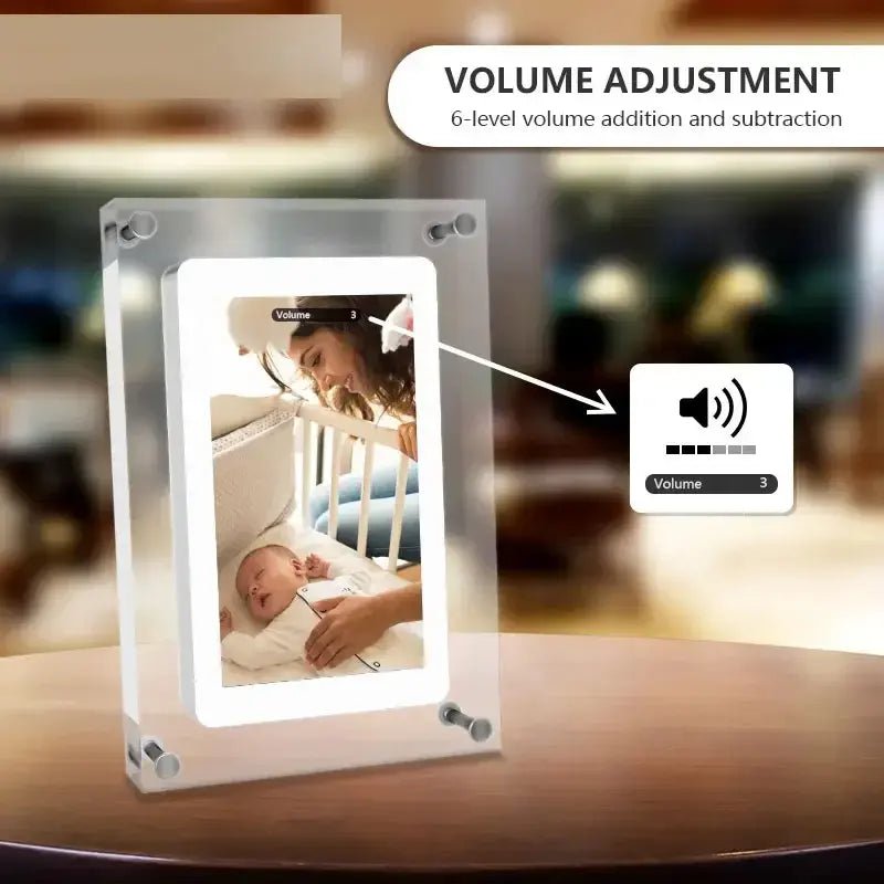 Acrylic Digital Photo Frame Gift - Homestore Bargains