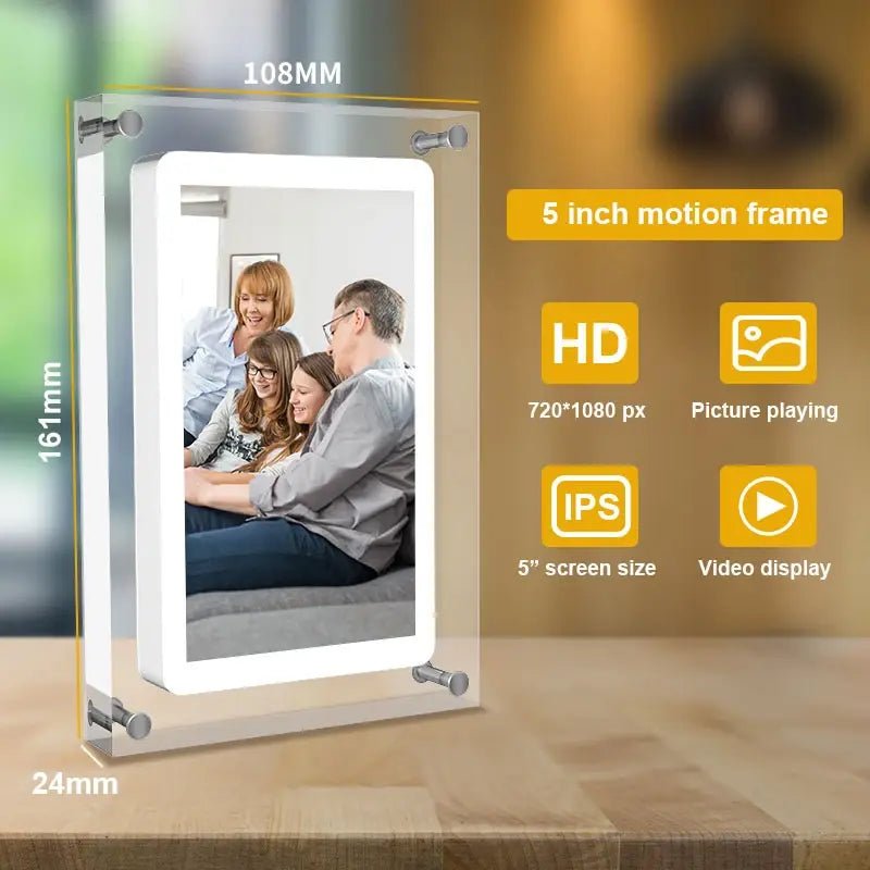 Acrylic Digital Photo Frame Gift - Homestore Bargains