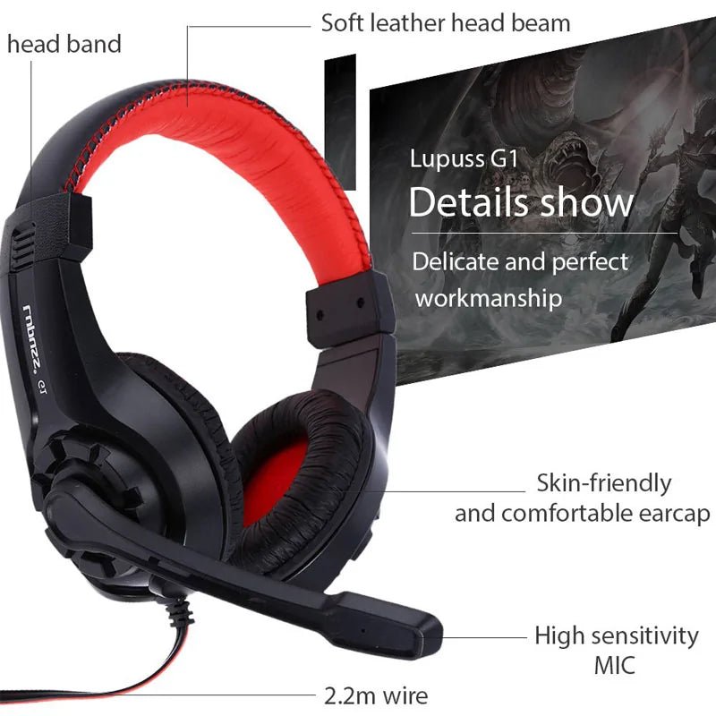 Lupuss G1 Gaming Headset - Homestore Bargains