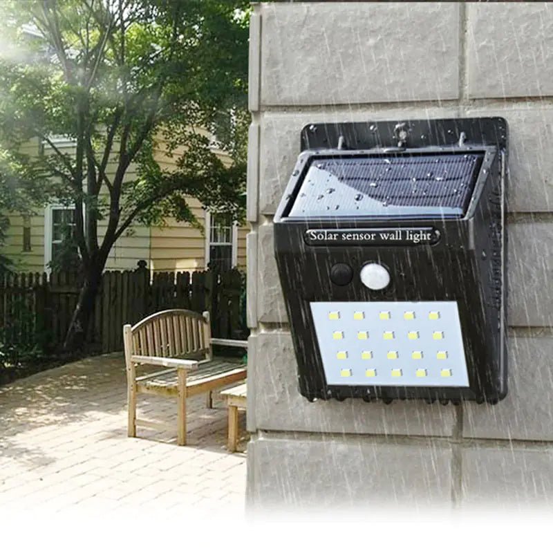 Solar Garden Wall Light - Homestore Bargains