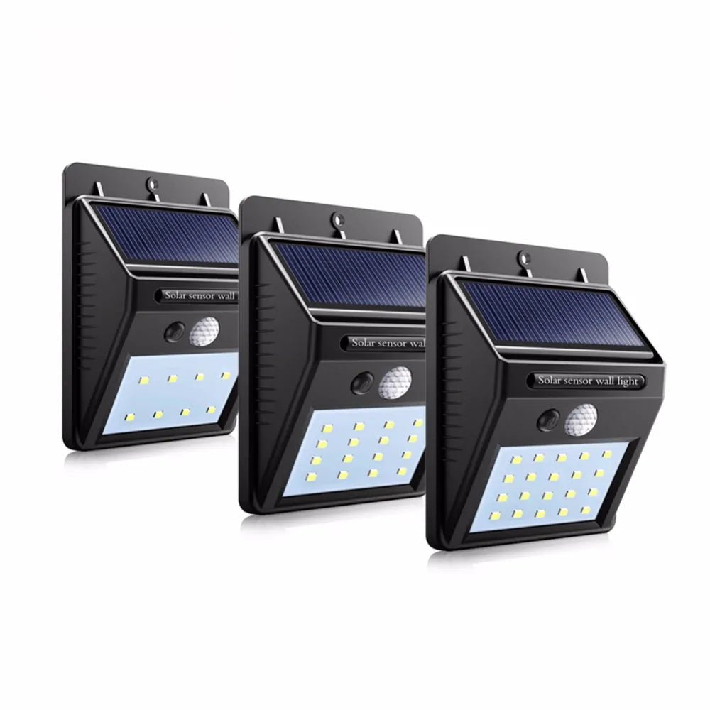 Solar Garden Wall Light - Homestore Bargains