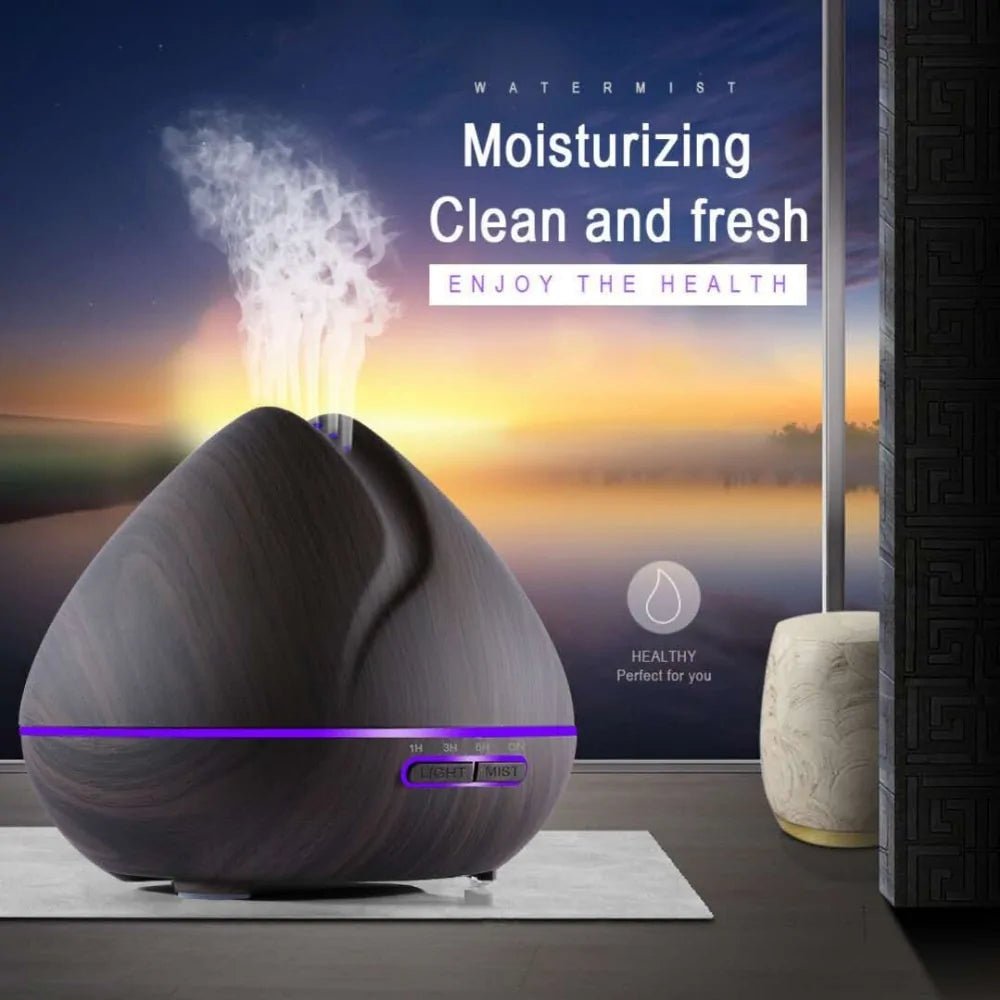 Ultrasonic Humidifier & Aroma Diffuser - Homestore Bargains