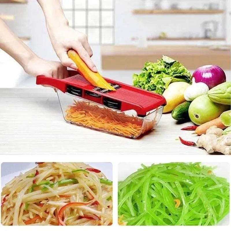 Vegetable Slicer With 6 Blades - Homestore Bargains