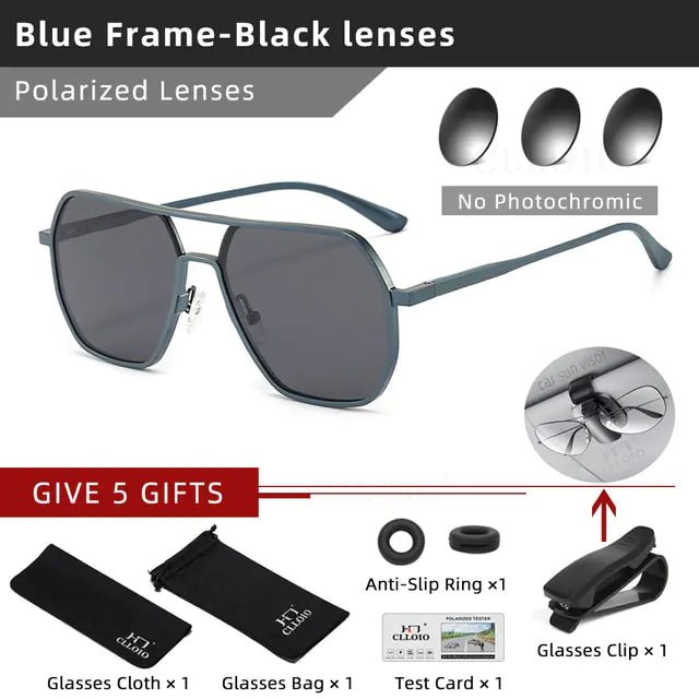 CLLOIO Aluminum Photochromic Sunglasses - Discover Top Deals At Homestore Bargains!