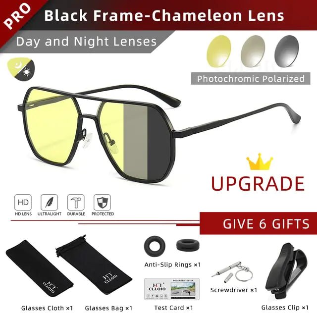 CLLOIO Aluminum Photochromic Sunglasses - Discover Top Deals At Homestore Bargains!