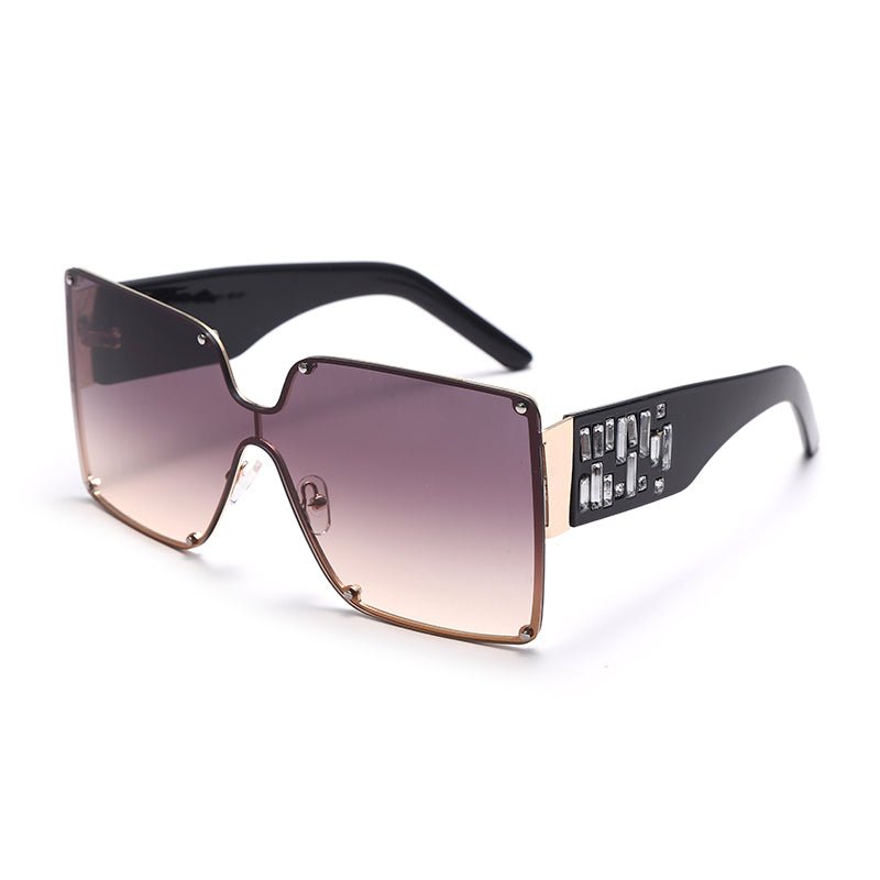 Oversized Rimless Sunglasses - Homestore Bargains