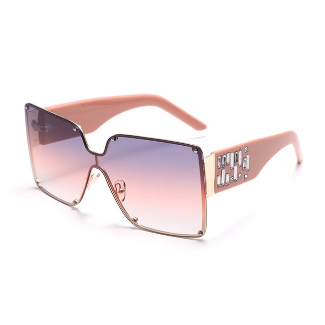 Oversized Rimless Sunglasses - Homestore Bargains